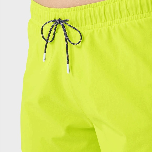 Stio Terral  Running Shorts, neon, size L, NWOT - Picture 3 of 7